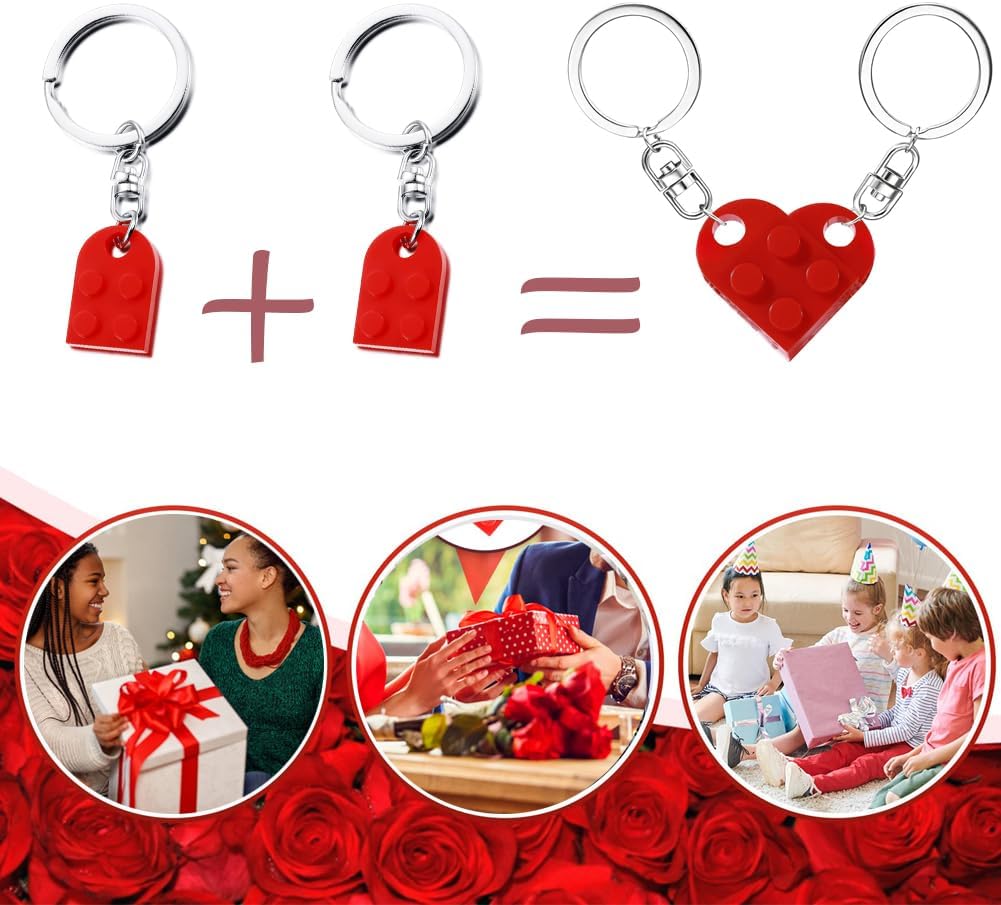 MPK couple keychain pieces interlocked together