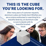 Midwest Tungsten Service aluminum cube packaging and product overview