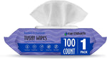Earthbath tushy wipes front view packaging