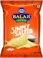 Balaji Wafers Simply Salted Potato Chips, 45g - Image 1
