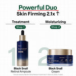 Dr. G Black Snail Cream - Korean Skincare with Snail Mucin - Anti-Aging Face Cream for Fine Lines - Firming Lotion for Skin Elasticity - Moisturizer for Skin Dullness - Deep Nourishment - 1.69 fl oz - Image 10