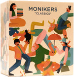CMYK Monikers Classics board game front view packaging
