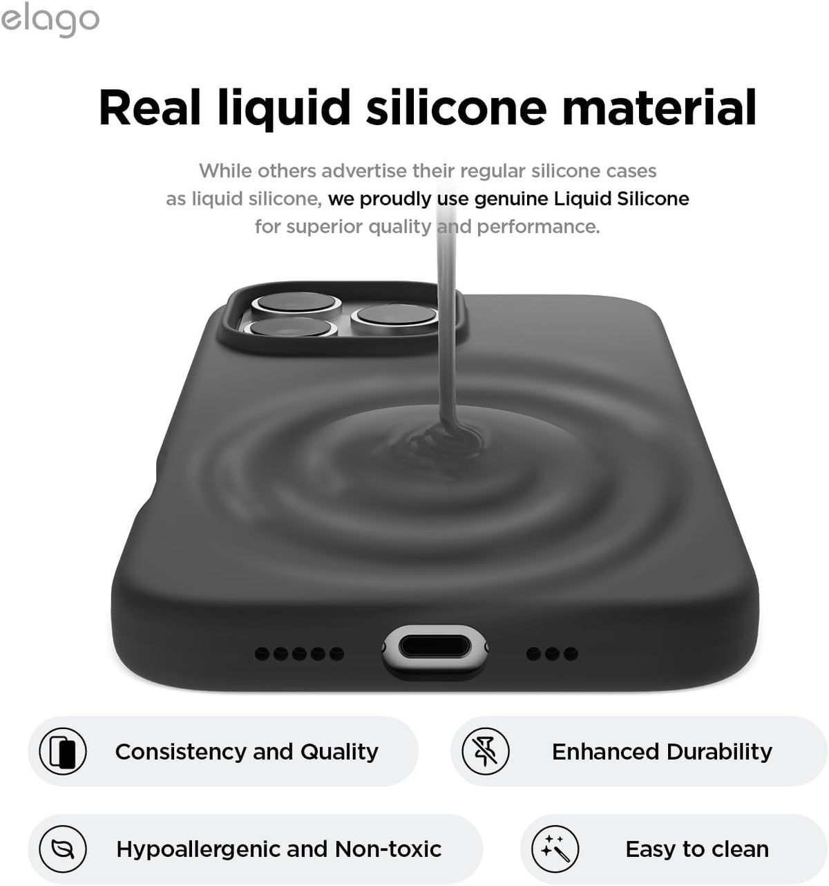 elago MagSafe case bottom port and speaker cutouts