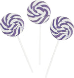 PINK SWIRL LOLLIPOPS WITH BOW - 24 CANDY SUCKERS INDIVIDUALLY WRAPPED - GIRL BABY SHOWER POPS - CANDY BUFFET - Image 9