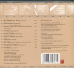 Back cover track listing and details for Be Where You Are audio CD