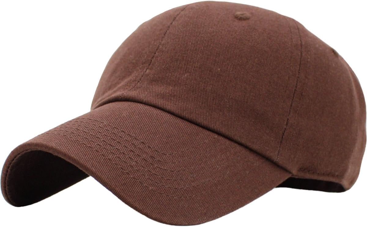 KBETHOS Classic Unisex Cotton Adjustable Low Crown Baseball Cap - Plain Dad Hat - Image 9