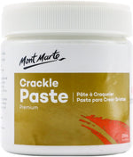 Mont Marte crackle paste front view packaging tub