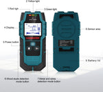 HANMATEK 5 in 1 wall detector LCD screen display