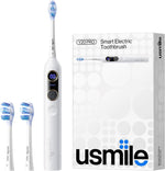 Usmile Y20PRO electric toothbrush front view showing the sleek handle design and smart interface.
