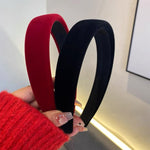 Lvyeer velvet headbands three pack color assortment