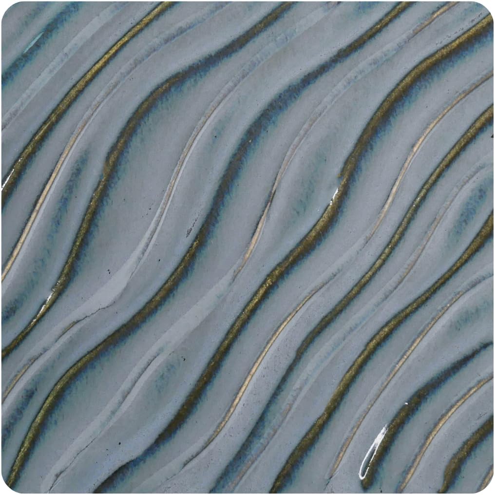 AMACO Potter's Choice Flux, 16 oz. (473 mL), PCF-19 Cirrus Flow | Layerable Mid-High Fire Cone 5-6 (PCF) Liquid Ceramic Pottery Glaze for Bisque - Image 13