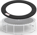 LANGXUN Universal Trampoline Repalcement Safety Pad, 8ft 10ft 12ft 14ft 15ft 16ft Waterproof Surround Spring Foam Cover for Round Frame - Image 12