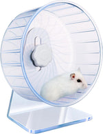 Hamster Wheel,Silent Wheel,Super Silent Hamster Exercise Wheels,Silent Hamster Wheel,Adjustable Stand Hamsters Exercise Wheels,Quiet Rat Wheel ( 5.5 inch, Blue) - Image 9