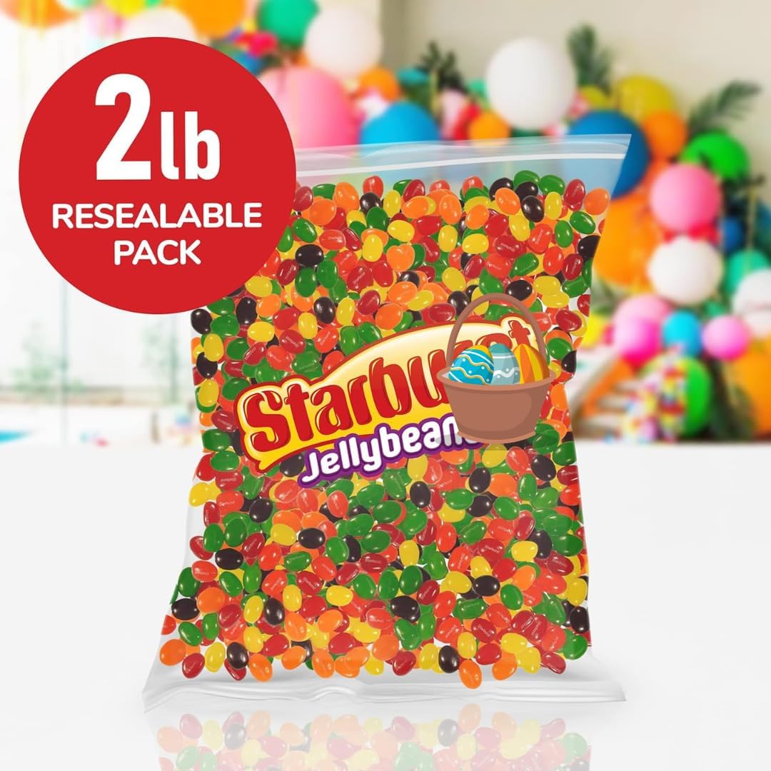 Close up of the resealable seal on the bulk candy package