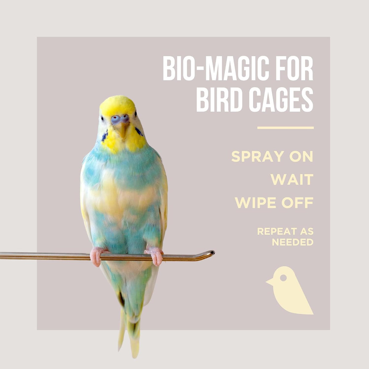 Premium 32 Ounce avian waste cleaning spray