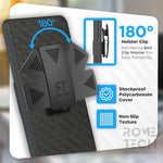 Rome Tech dual-layer protective shell and swivel clip combination