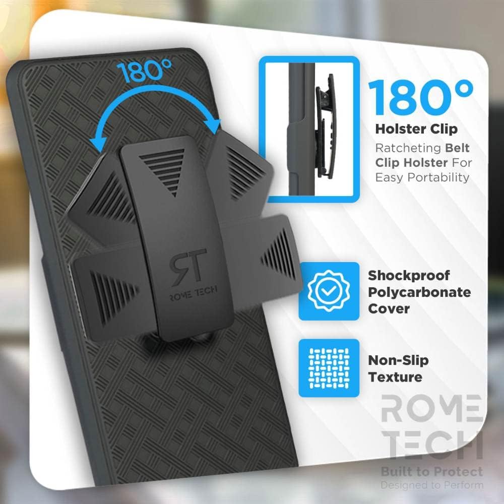 Rome Tech dual-layer protective shell and swivel clip combination