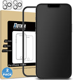 Mothca matte glass screen protector for iPhone 13 Pro front view