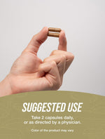 Authentic USA imported BulkSupplements mushroom extract bottle showing directions for use