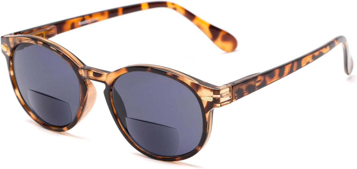 Readers.com Reading Sunglasses: The Drama Bifocal Reading Sunglasses, Acetate round Style for Men and Women - Image 11
