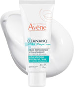 Avene Cleanance Hydra moisturizing cream tube for acne prone skin