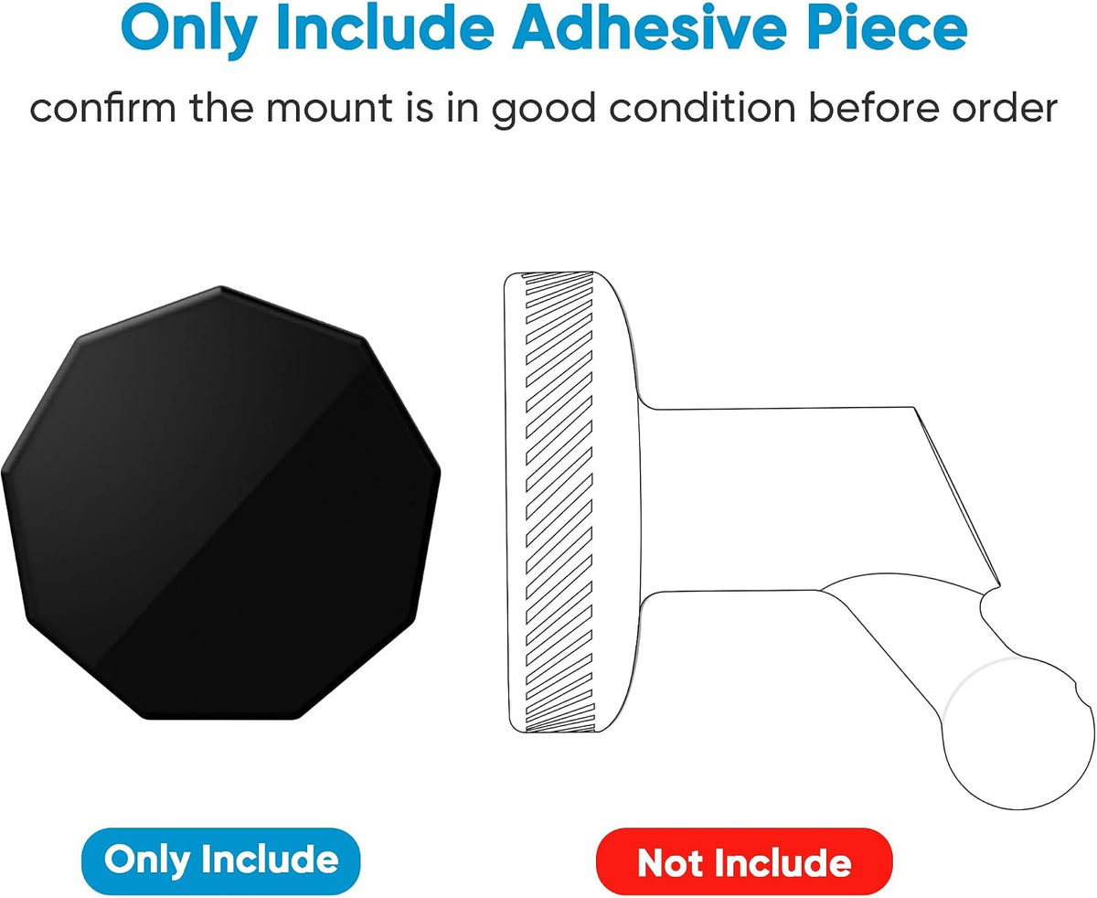 Naponal replacement magnet pieces arranged for vehicle windshield use