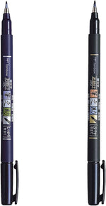 Tombow brush pens set of two in hand