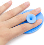 MR LION silicone facial brush fine bristles side view