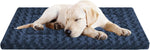 Washable Dog Bed Plush Orthopedic Outdoor Crate Mat with Non-Slip Bottom,Luxe Soft Kennel Pad for Pets, Cozy Cage Cushion & Pet Sleeping Mattress Large Sized,Medium,Small Dogs,24 x 18 inch,Pink - Image 10