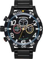 Nixon 51 30 Chrono watch stainless steel band