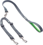 Mighty Paw Double Dog Leash - Double Leash for Two Dogs No Tangle Design. Split Lead for 2 Pets. Adjustable to Fit All Sized Breeds. Reflective Dual Pet Lead for People with Multiple Pups - Image 9