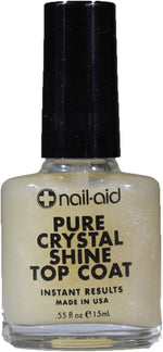 Nail-Aid nail treatment bottle top view with clear cap