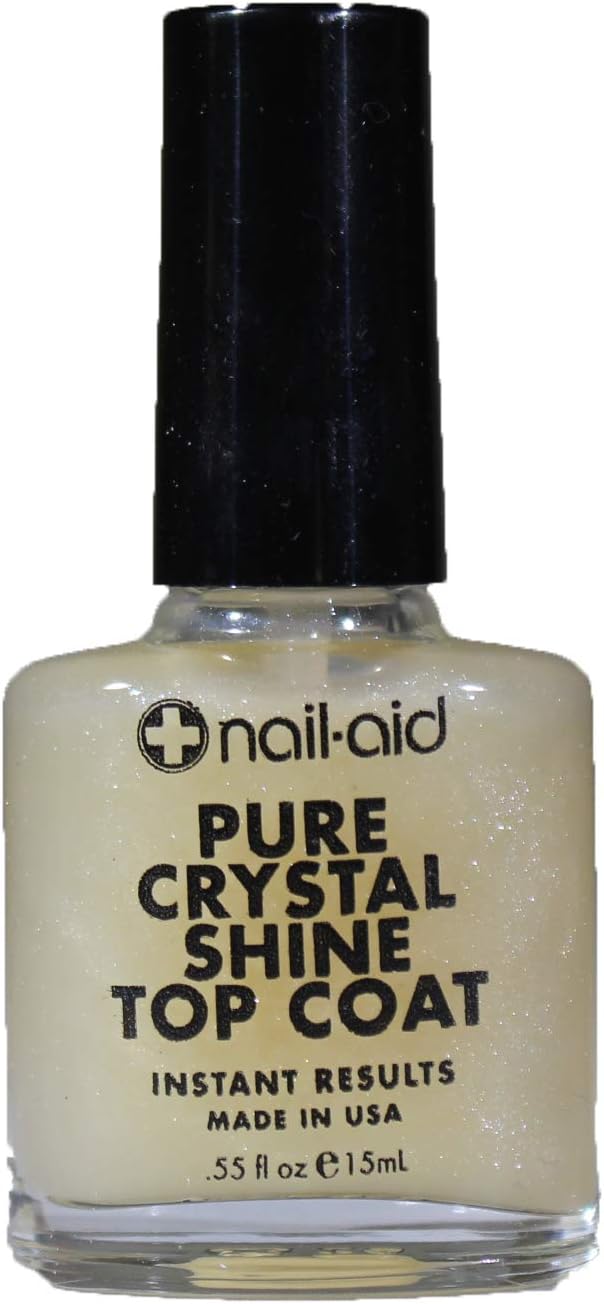 Nail-Aid nail treatment bottle top view with clear cap