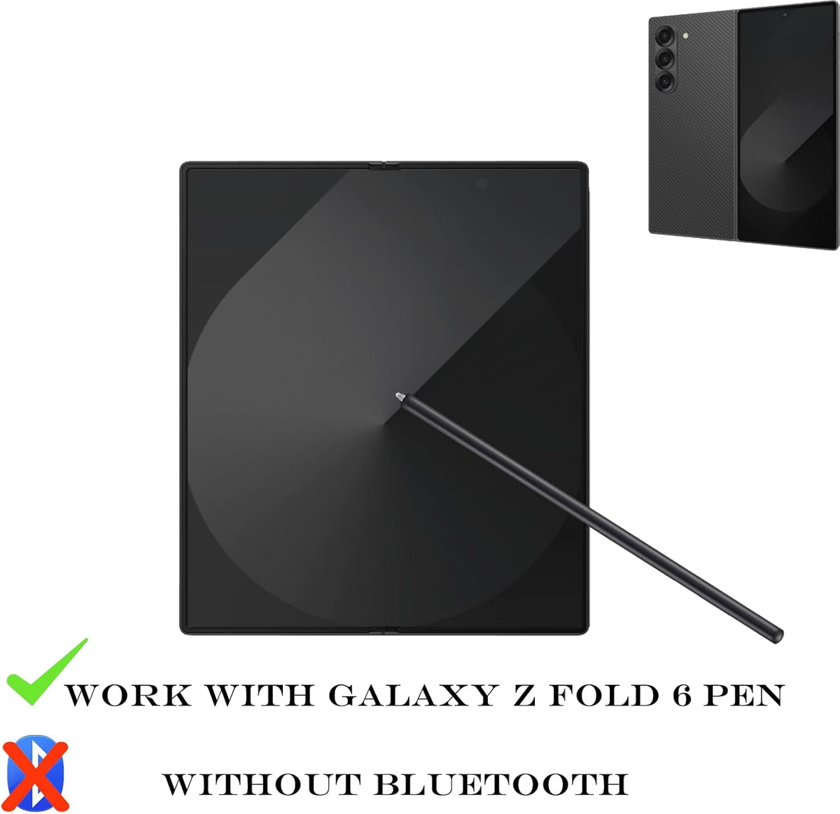 Peixiong Galaxy Z Fold 6 S Pen with card pin tool