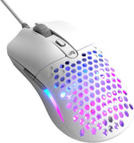 Glorious Model O Wired Gaming Mouse 67g Superlight Honeycomb Design, RGB, Pixart 3360 Sensor, Omron Switches, Ambidextrous - Matte White - Image 11