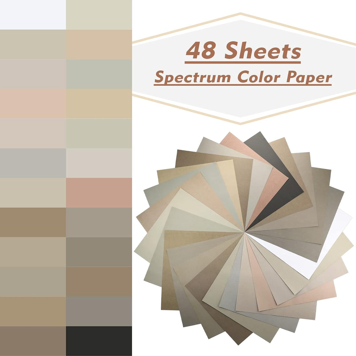 Livholic neutral color assortment sheets spread out