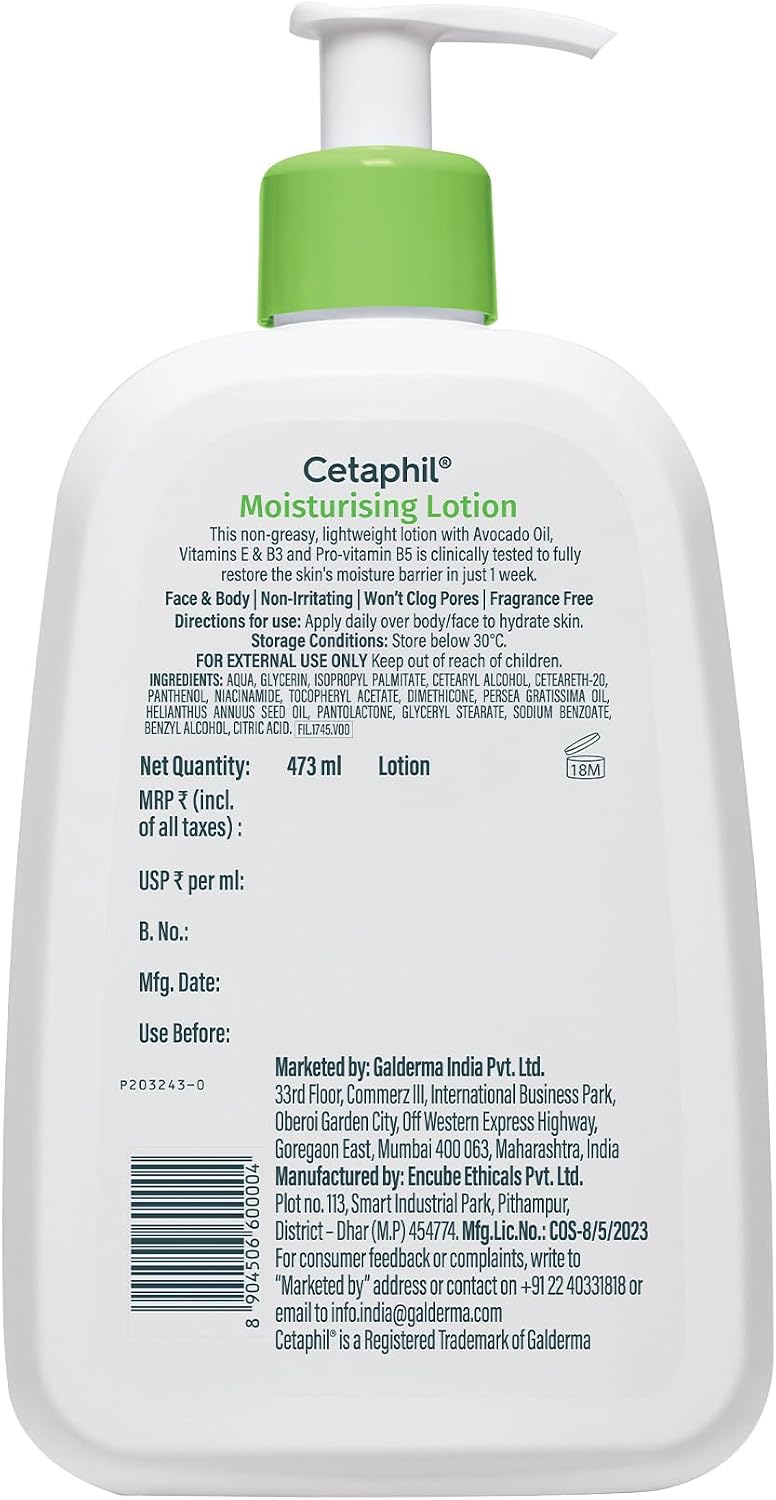 Cetaphil Moisturising Lotion 500ml - Image 9