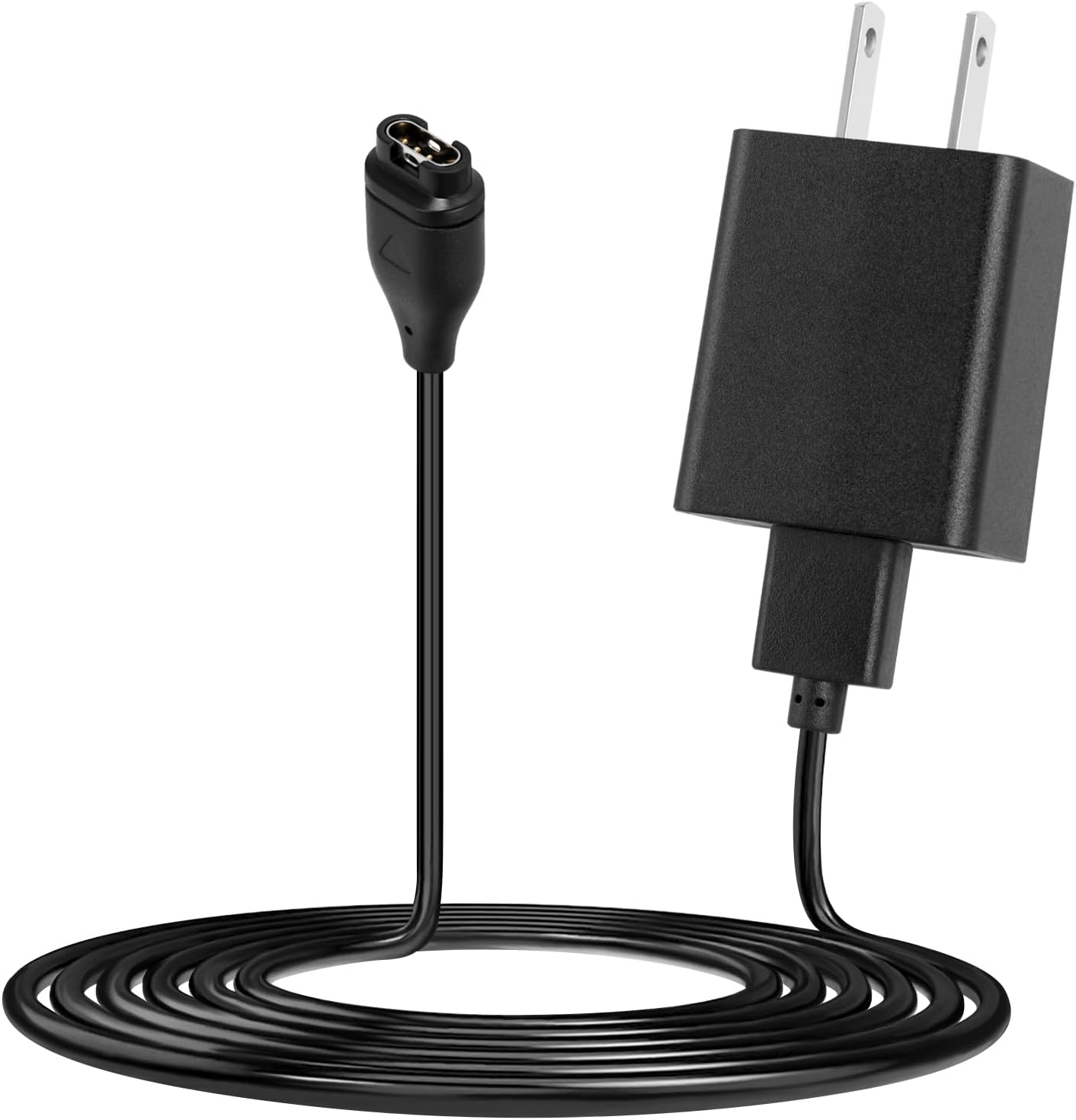 EGK Charger for Garmin Watch replacement cable with 10W adapter front view