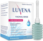 Luvena Daily Personal Feminine Rinse 2 pack front view for gentle intimate cleansing.