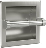POKIM Brushed Nickel Toilet Paper Holder, Stainless Steel Double Post Pivoting Wall Mount Holder, Fits Mega Large/Jumbo Rolls, Commercial Bathroom Tissue Dispenser for Home & Commercial Use - Image 11