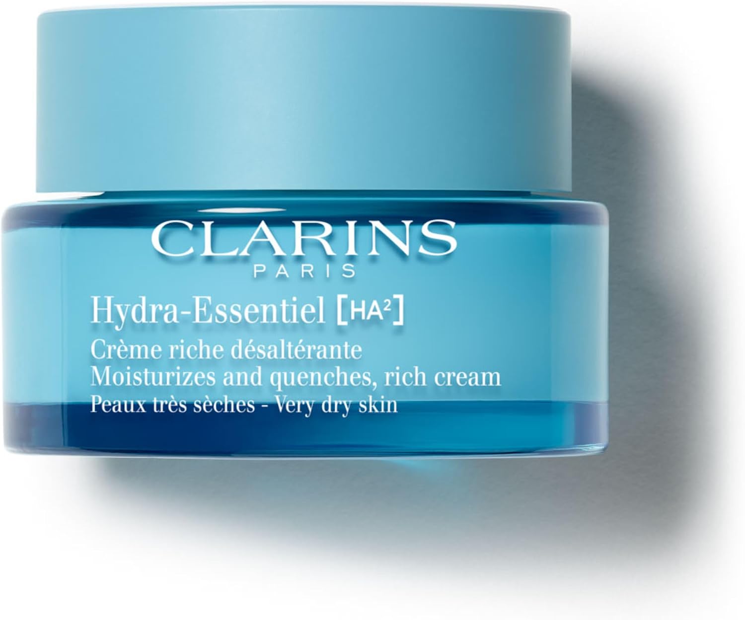 Clarins Hydra-Essentiel Rich Cream jar front view moisturizer