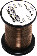 Semperfli wire spool with removable cap