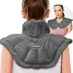 Morliden microwavable heated neck and shoulder wrap front view
