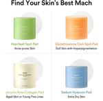 Abib hypoallergenic alcohol free hydrating toner pad application.