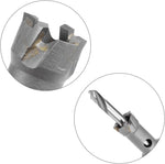 Uxcell TCT hole saw kit with hex wrench and spring