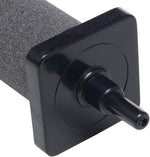 Sintered mineral fish tank bubbler showing protective plastic end caps