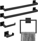 Brushed Gold Towel Bar Set, Lava Odoro 5-Piece Bathroom Hardware Set Gold Towel Rack Towel Holder Set Wall Mounted Stainless Steel, Bathroom Accessories Kit, 23.6-Inch - Image 11