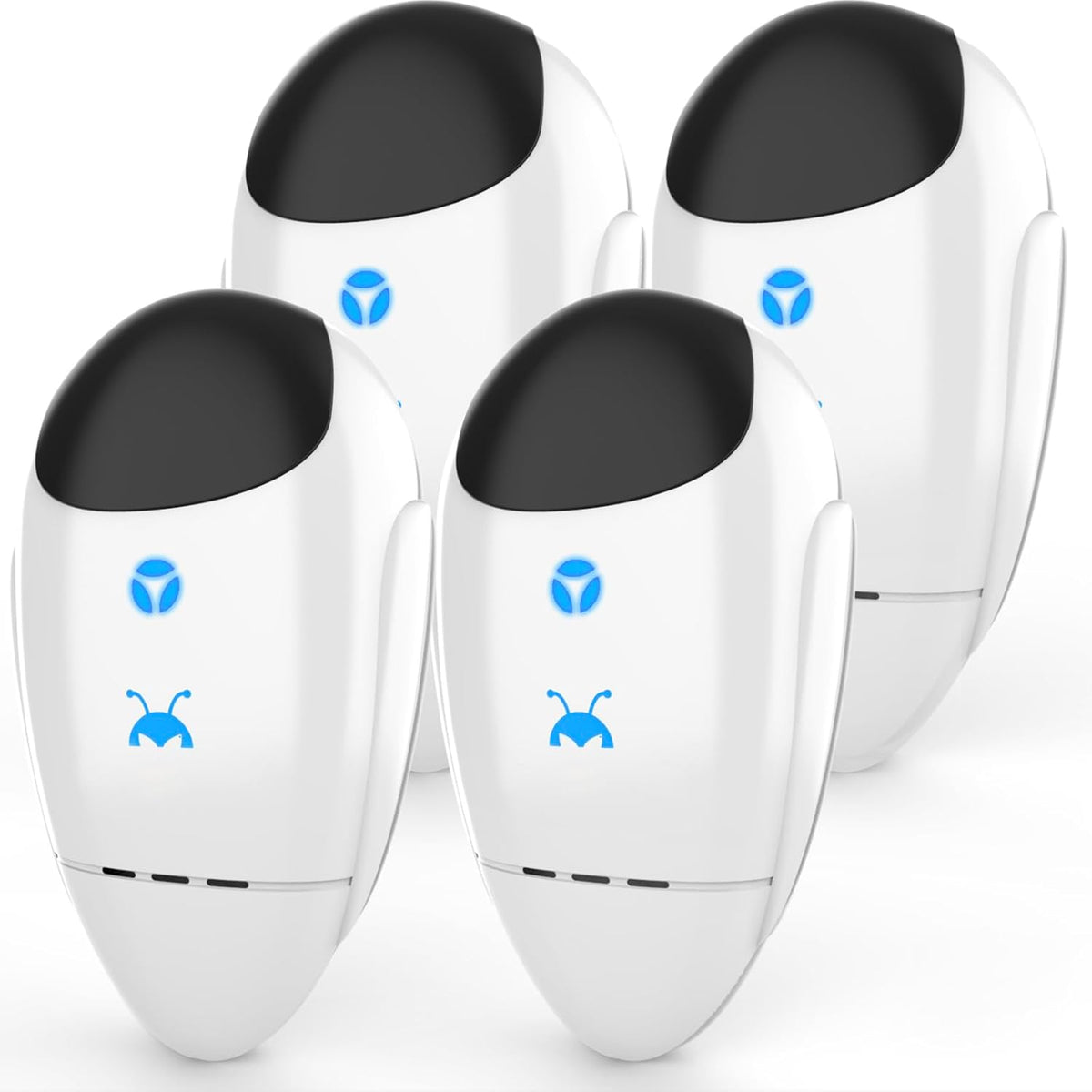 Mxculior 2026 Upgraded Ultrasonic Pest Repeller front view plug-in device