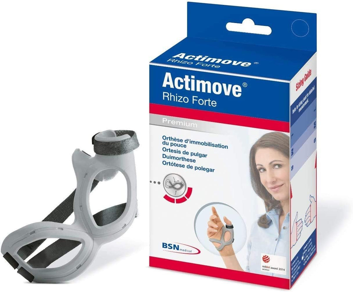 Actimove thumb brace left small front view