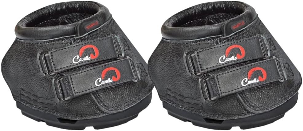 Cavallo Simple Hoof Boot bottom outsole view with drainage slots